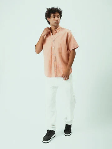 Chemise Homme Casual à Manches Courtes et Col Boutonné - SSH25SEIS16127TM1
