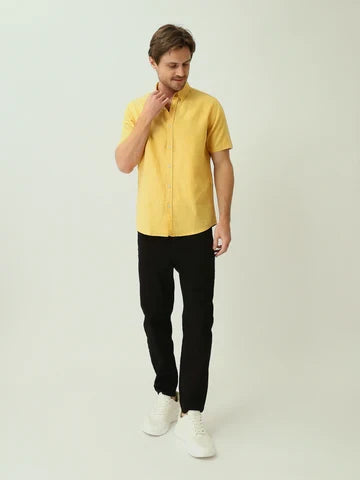 Chemise Homme Casual à Manches Courtes et Col Boutonné - SSH25SEIS16127TM1