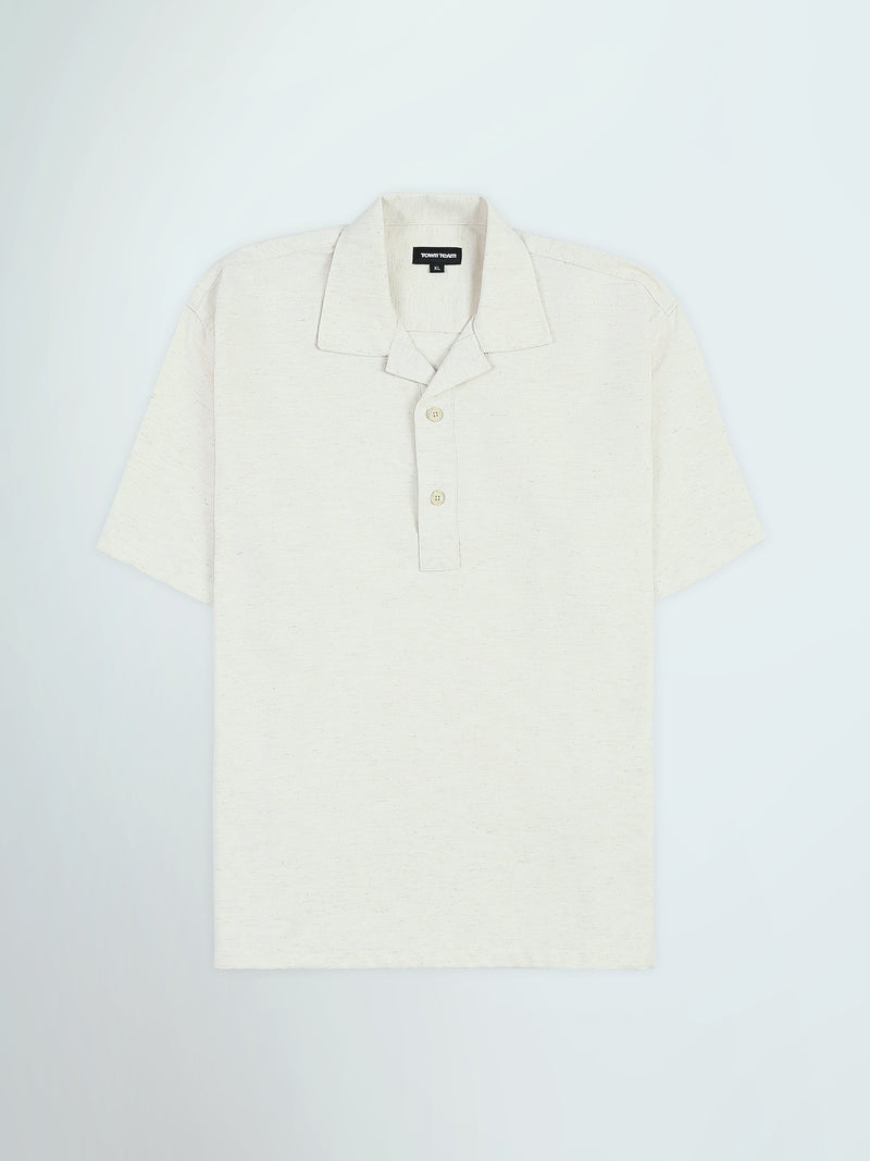 Chemise Homme Oversize Manches Courtes à Col Revers - SSH26SEIA16304TM1