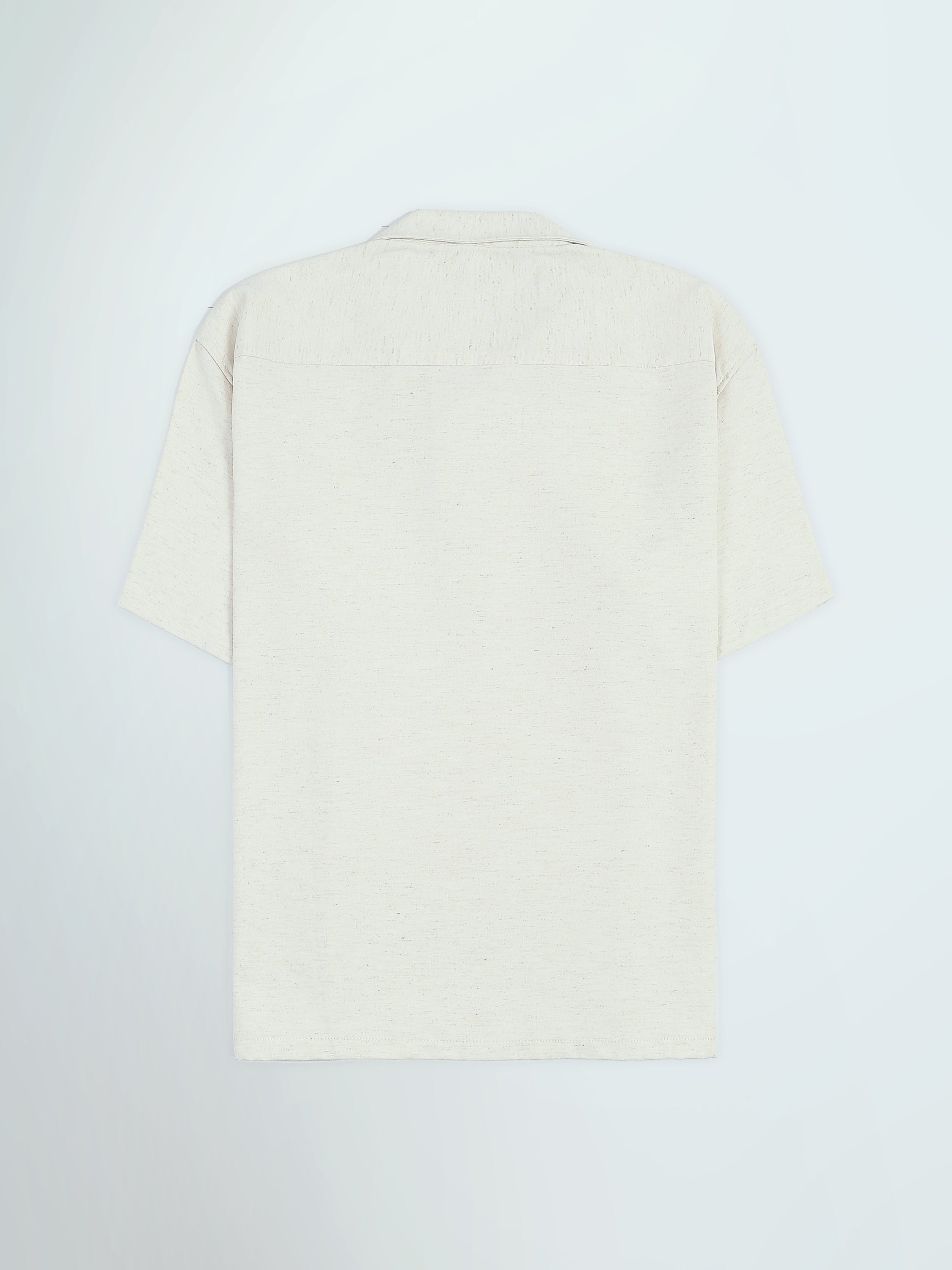 Chemise Homme Oversize Manches Courtes à Col Revers - SSH26SEIA16304TM1