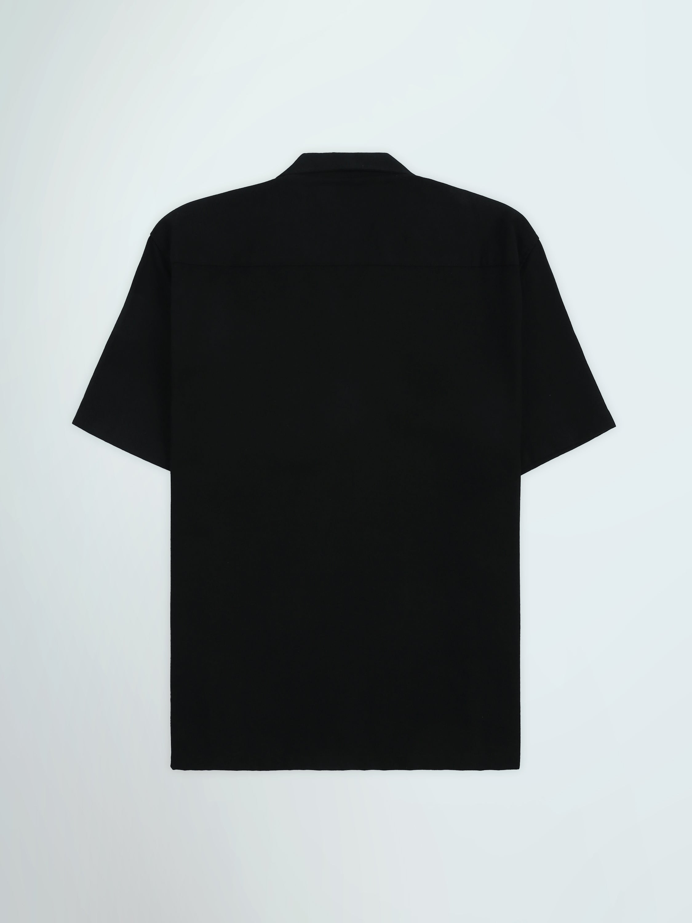 Chemise Homme Oversize Manches Courtes à Col Revers - SSH26SEIA16304TM1