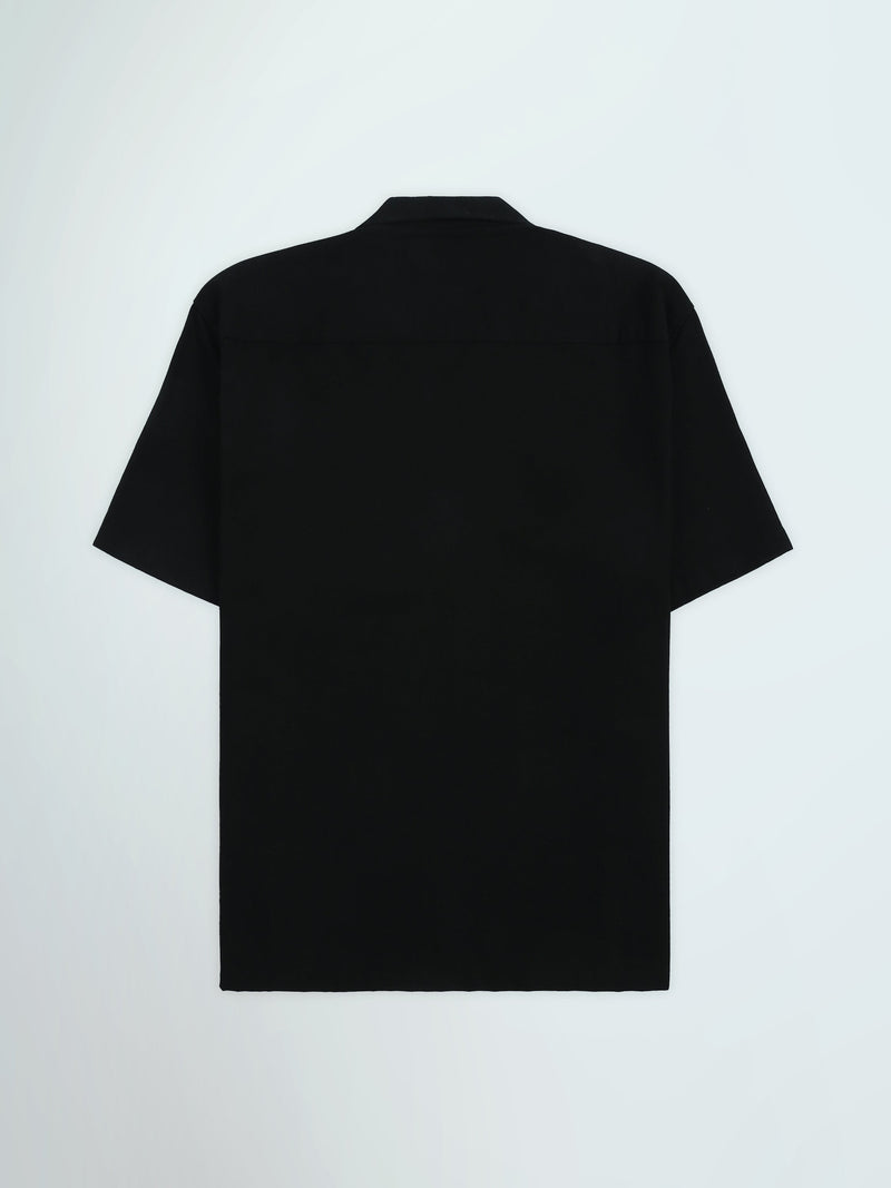 Chemise Homme Oversize Manches Courtes à Col Revers - SSH26SEIA16304TM1