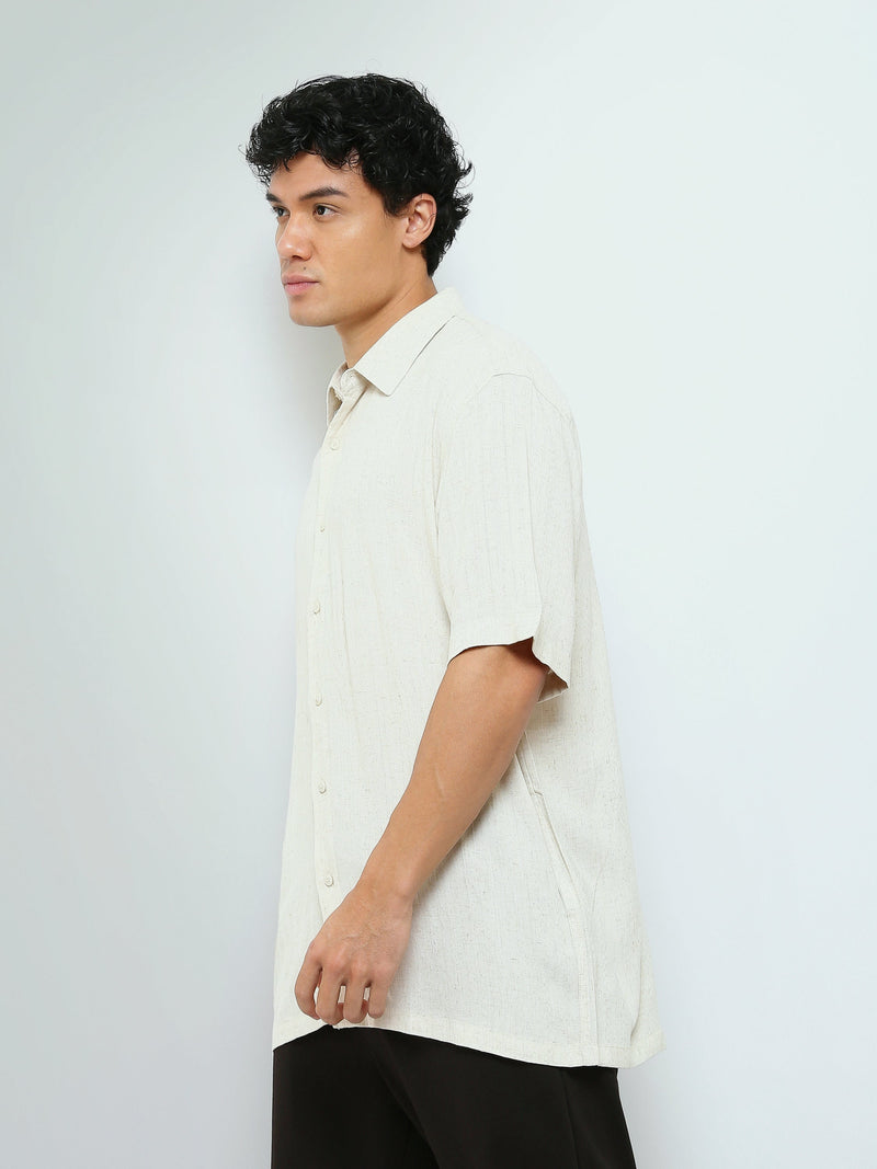 Chemise Homme Manches Courtes Coupe Décontractée - SSH26SEIC16171TM1