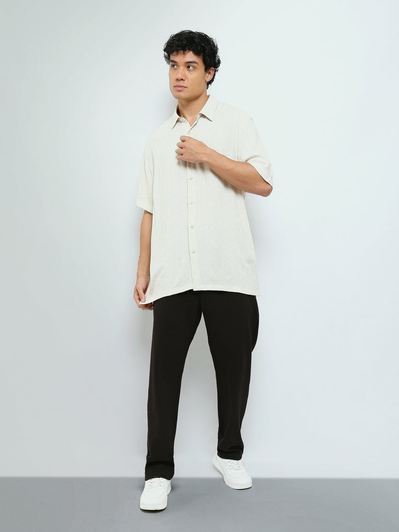 Chemise Homme Manches Courtes Coupe Décontractée - SSH26SEIC16171TM1