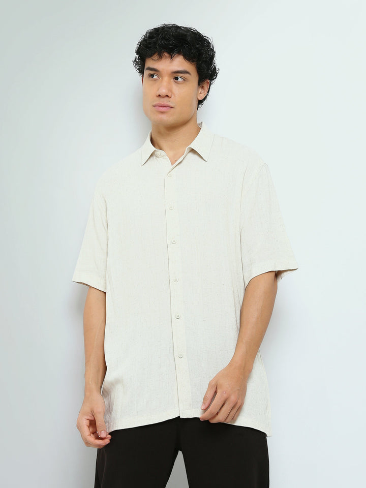 Chemise Homme Manches Courtes Coupe Décontractée - SSH26SEIC16171TM1