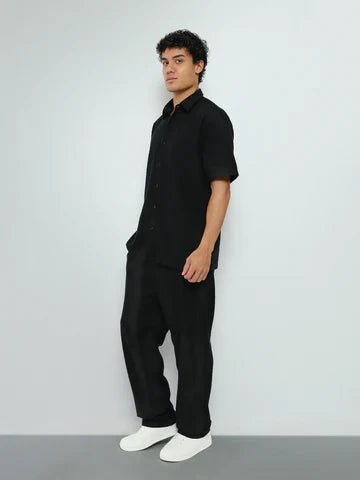 Ensemble Homme Chemise Manches Courtes & Pantalon – Style Casual - SST26SSPT15013TM1