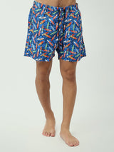 Short de bain pour homme avec couleurs vives et motifs innovants - Idéal pour la baignade et la plage - SWO24SSAE11386TM1