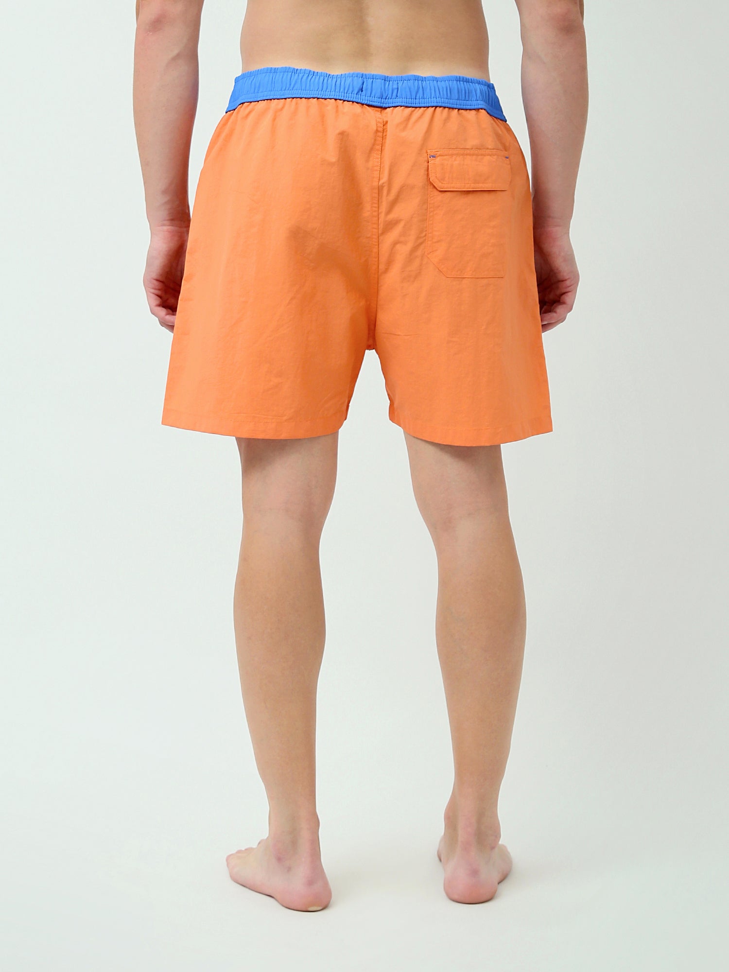 Short de bain pour homme en tissu léger et à séchage rapide – Design confortable avec ceinture ajustable – SWO24SSAE11394TM1