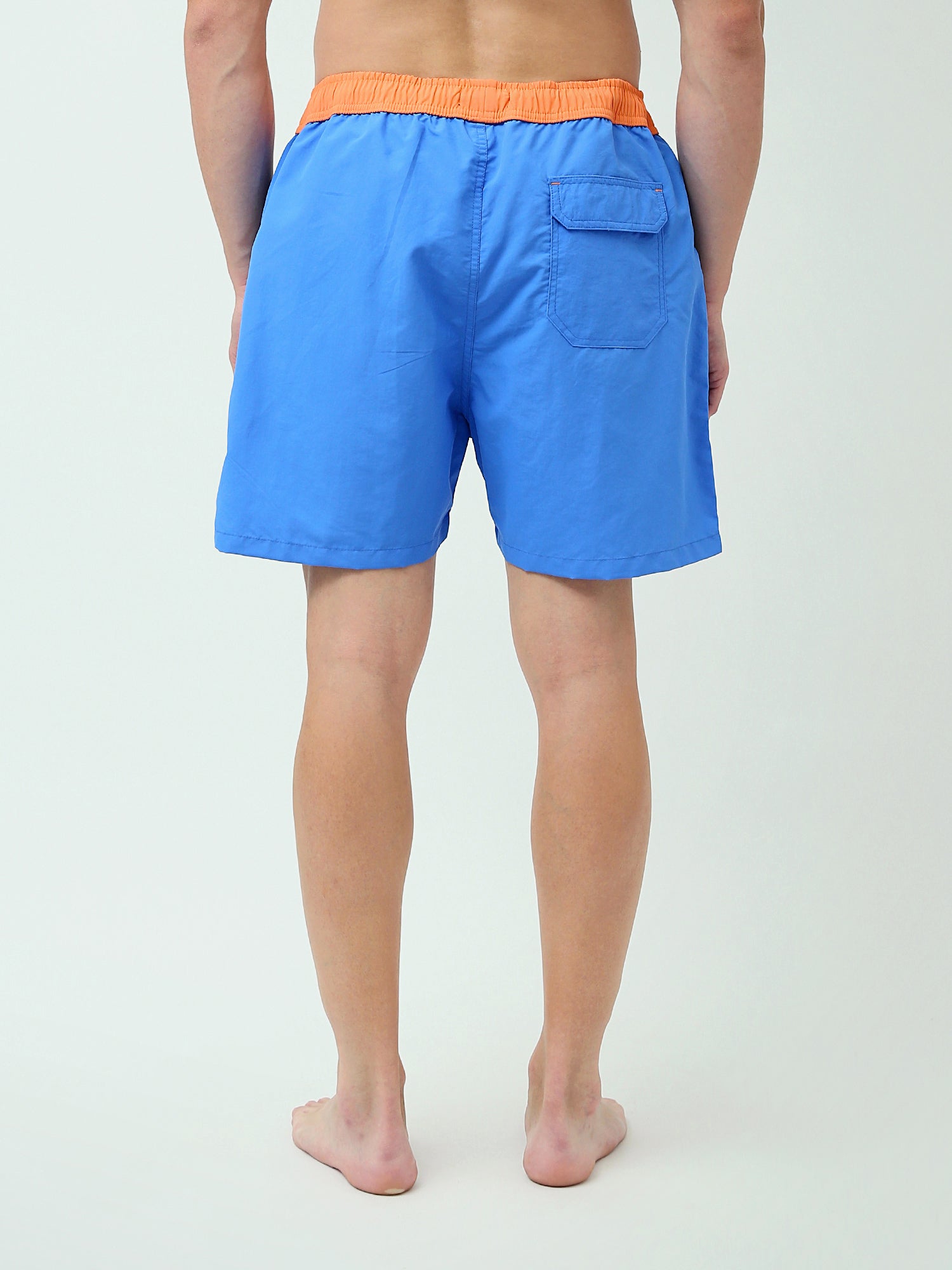 Short de bain pour homme en tissu léger et à séchage rapide – Design confortable avec ceinture ajustable – SWO24SSAE11394TM1
