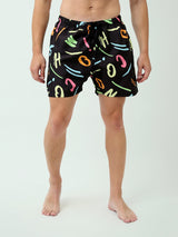Short de bain homme décoré avec couleurs vives - SWO24SSAE11403TM1