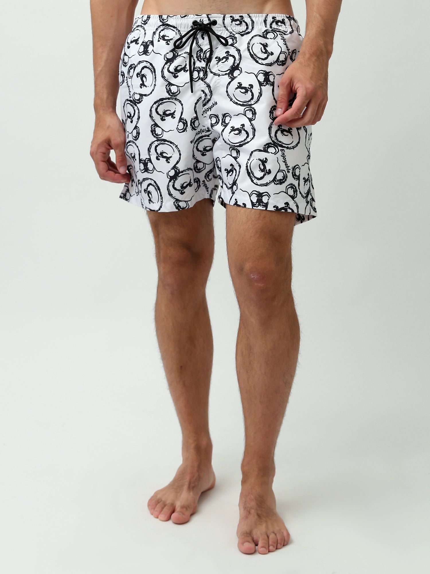 Short de Bain Homme Décoré – Design Tendance et Confort - SWO24SSAE11413TM1