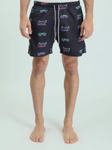 Short de bain pour homme au design moderne avec imprimé coloré - SWO24SSAE11426TM1