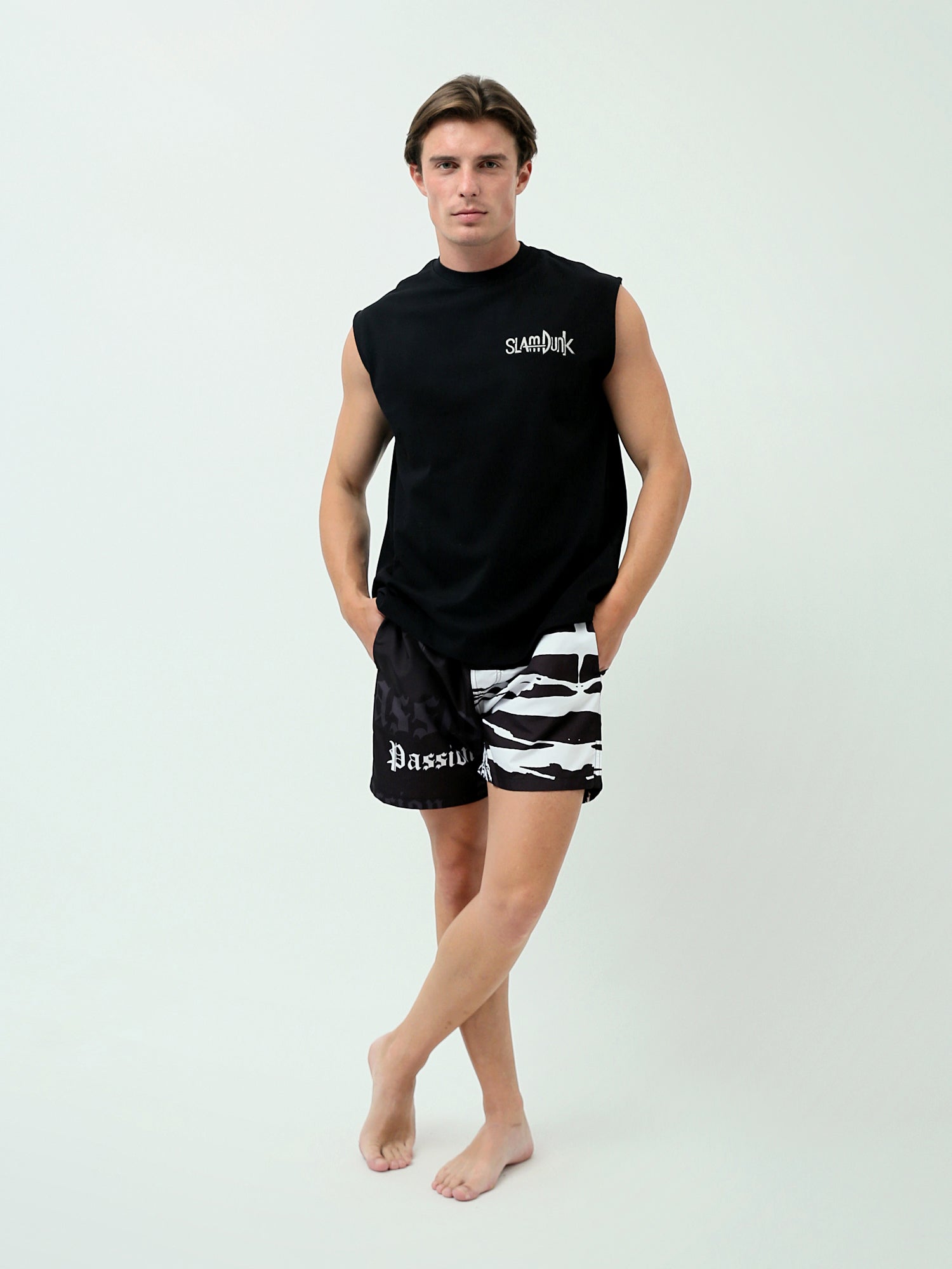 Short de bain homme élégant - SWO24SSNE11405TM1
