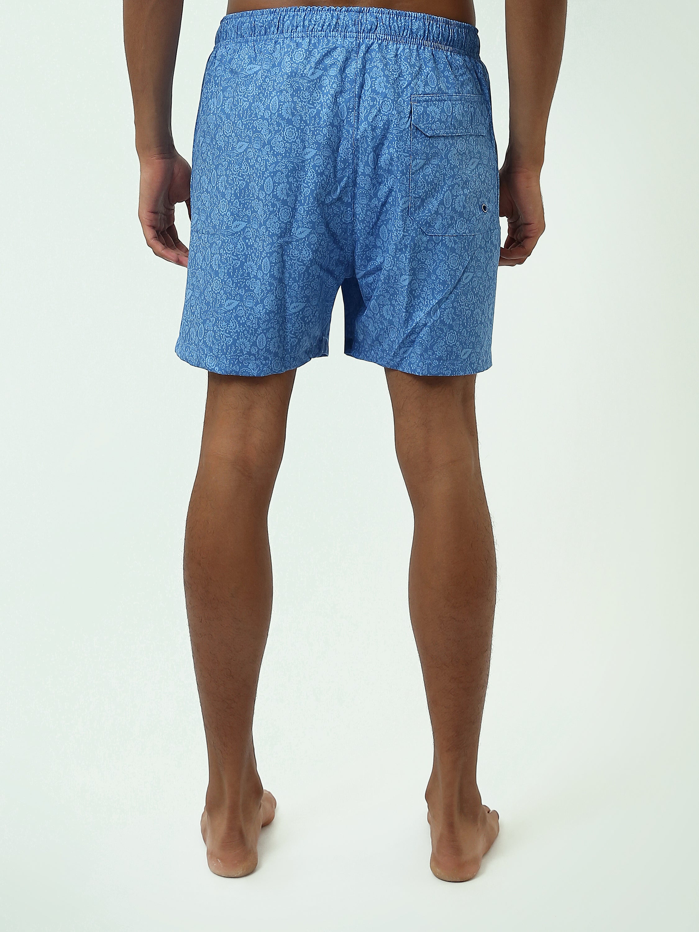Short de Bain Homme à Motif Paisley Ton sur Ton - SWO25SSAE11437TM1