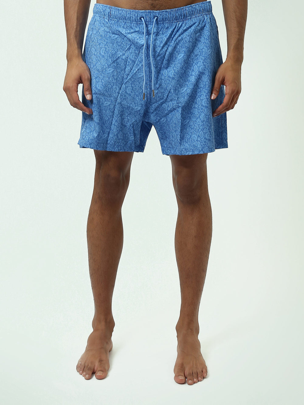 Short de Bain Homme à Motif Paisley Ton sur Ton - SWO25SSAE11437TM1