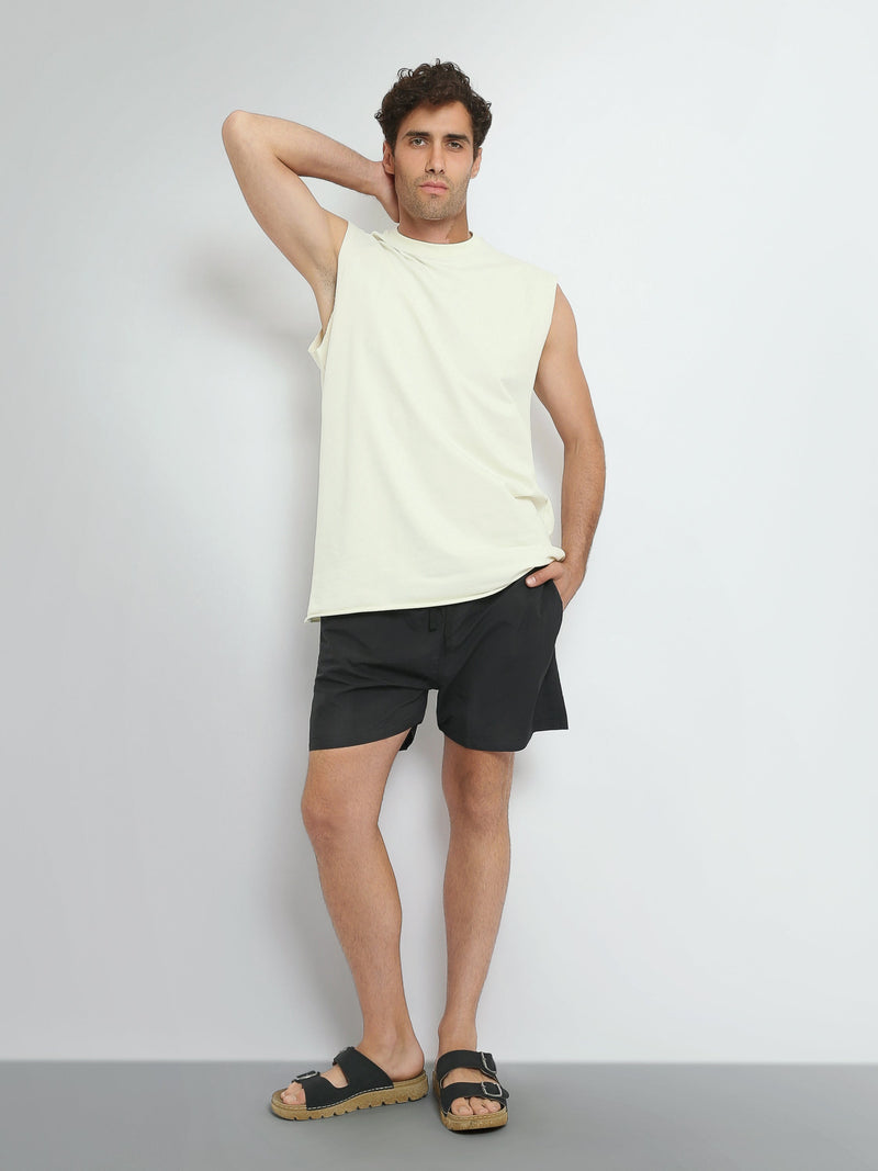 Short Homme Uni Coupe Décontractée – Style Casual - SWO26SSNE11432TM1