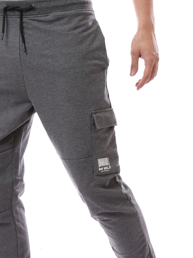 Pantalon Sweat Cargo Homme – Coupe Jogger et Taille Élastique - SWP23SEPL24576TM1
