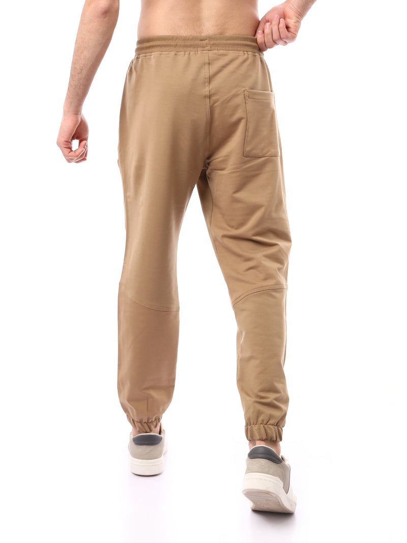 Jogger Homme à Taille Ajustable et Détails Imprimés - SWP24GMPS24613TM1