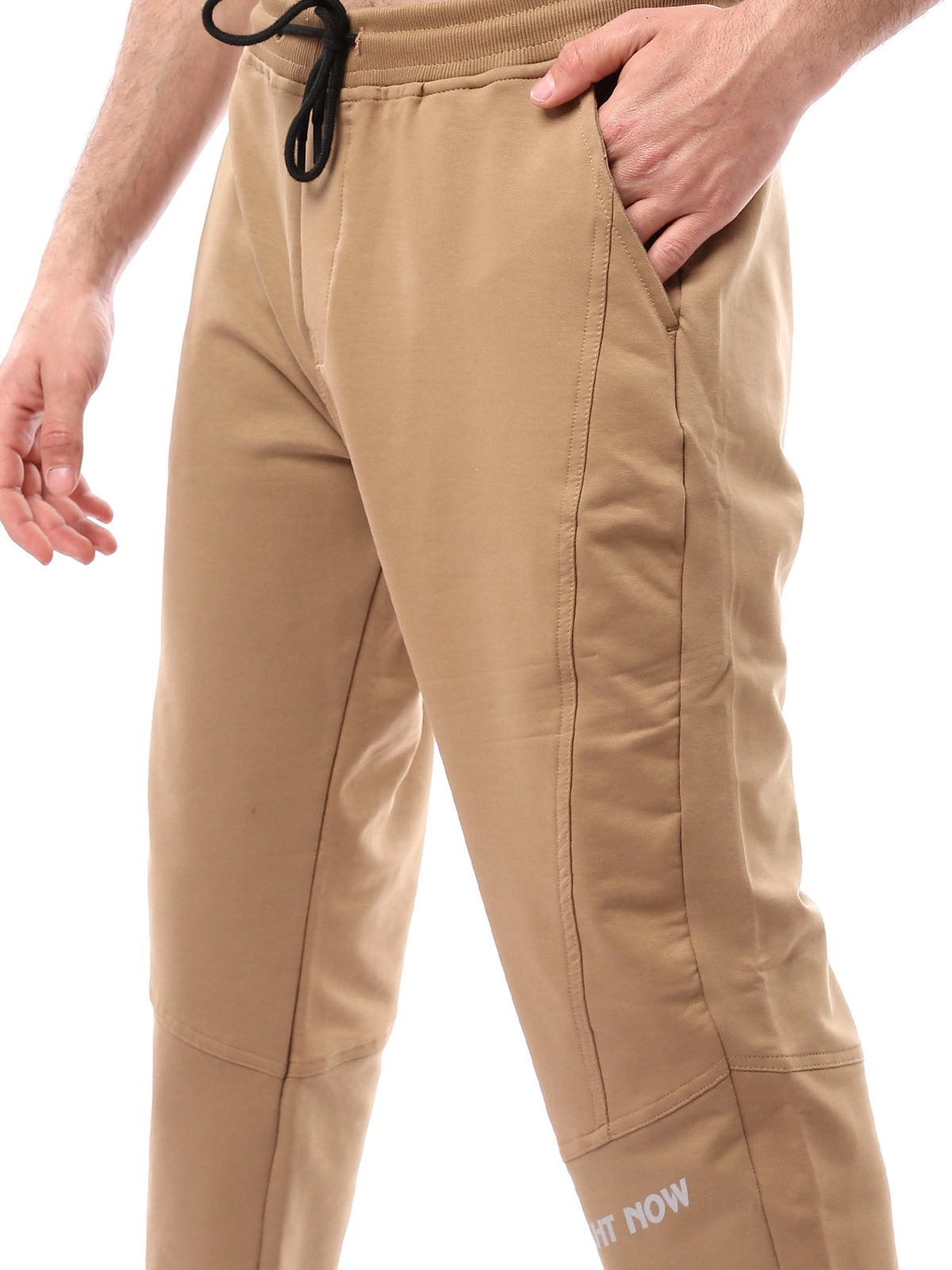 Jogger Homme à Taille Ajustable et Détails Imprimés - SWP24GMPS24613TM1