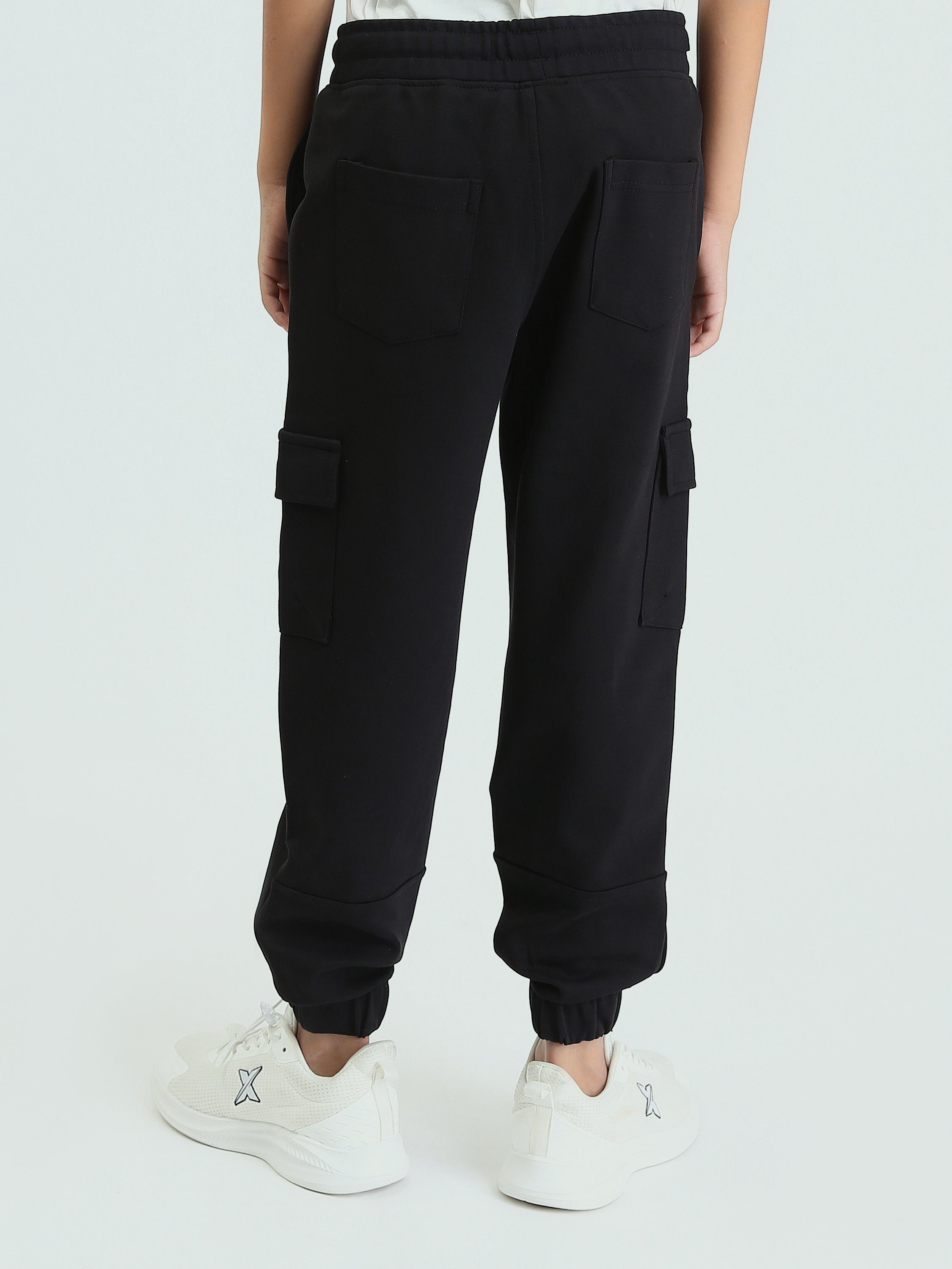 Pantalon Cargo Noir pour Garçon - Confortable et Pratique - SWP24GSPL24598TB1