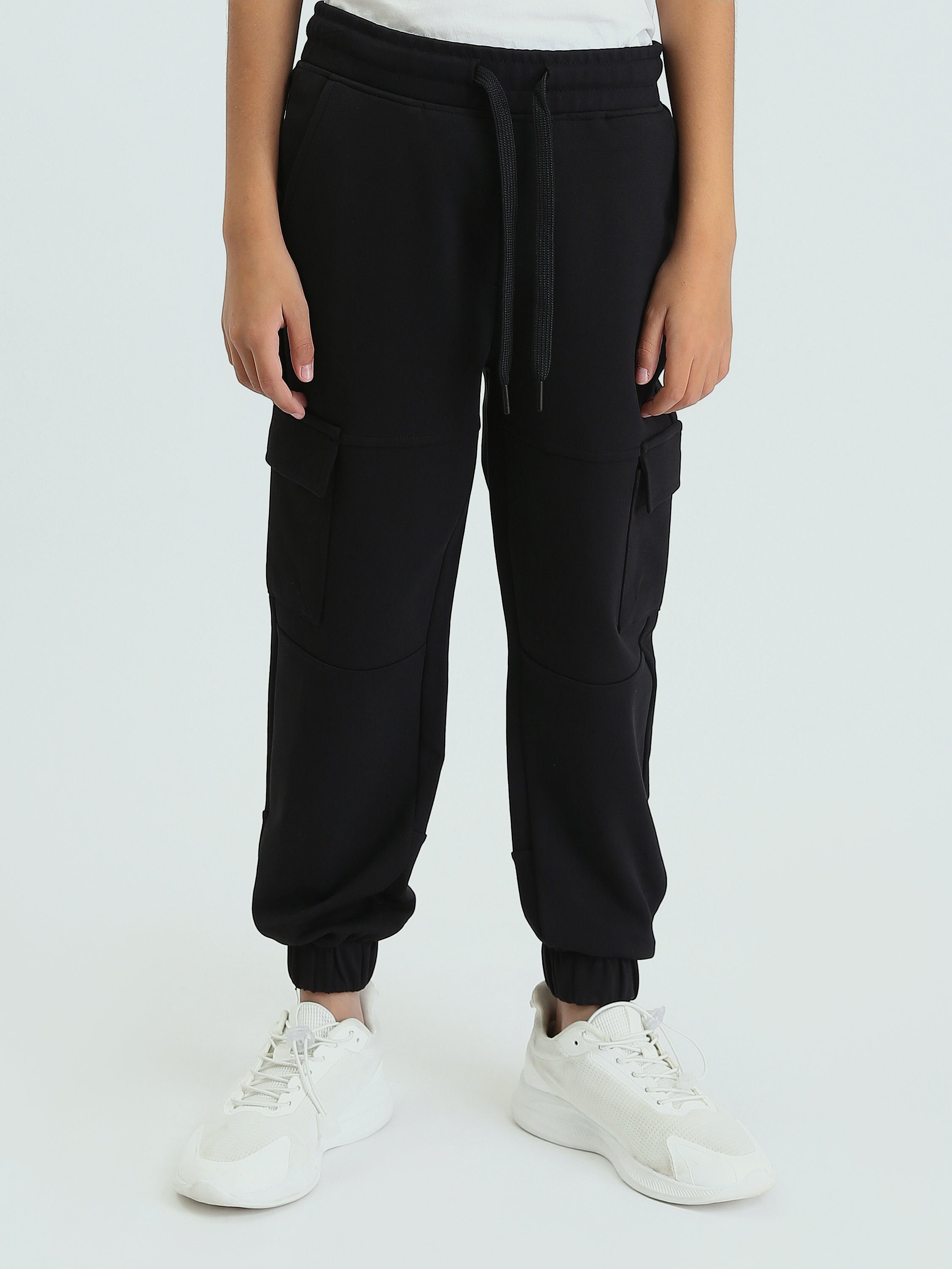 Pantalon Cargo Noir pour Garçon - Confortable et Pratique - SWP24GSPL24598TB1