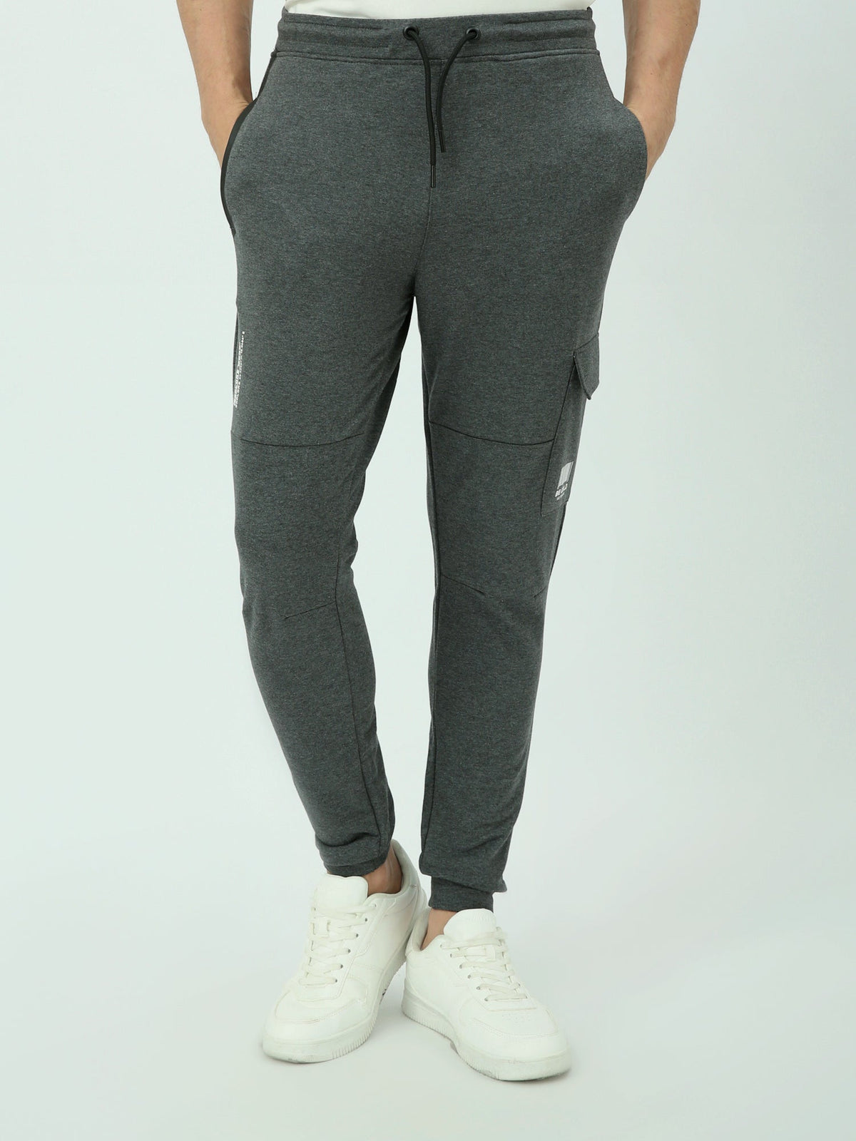 Pantalon Jogging Homme Slim Fit à Poches Zippées - SWP24GSPS24576TM1