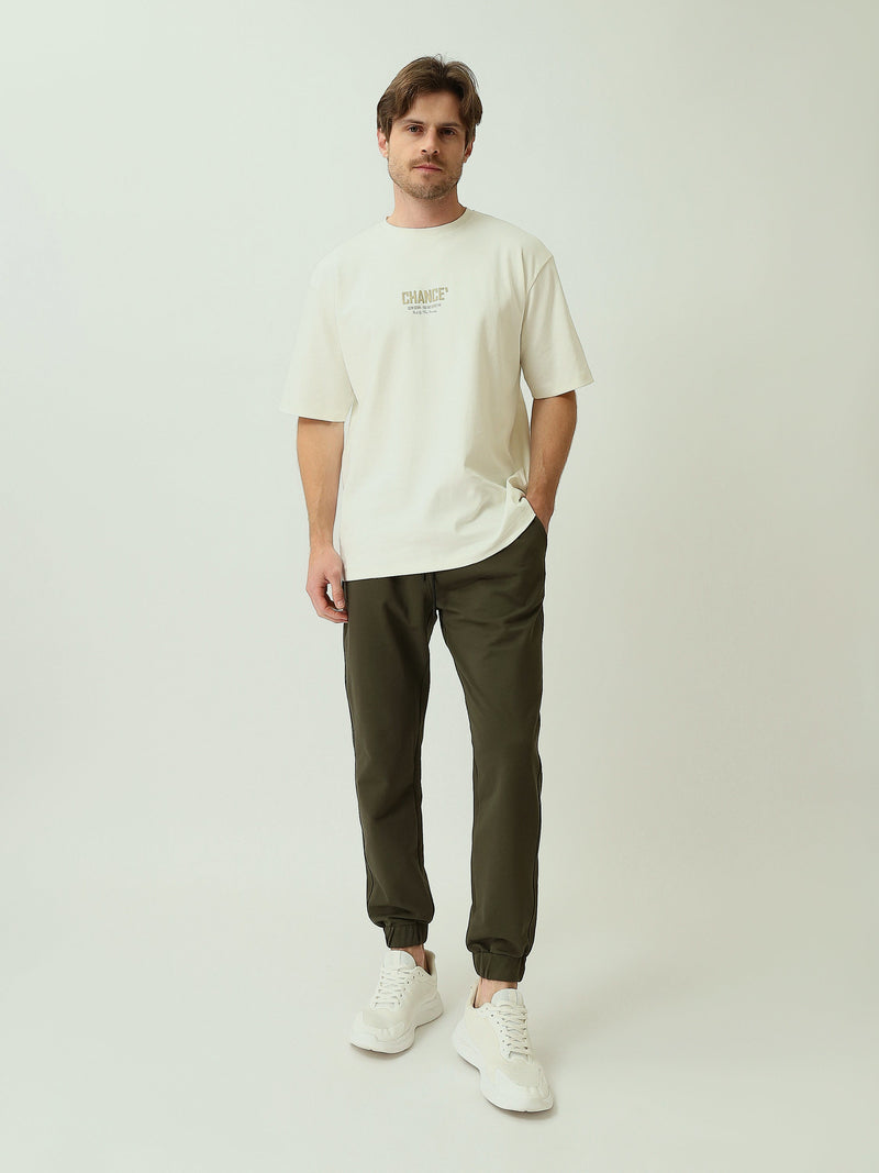 Jogger Homme à Taille Élastique et Bas Resserrés - SWP25GEBW24627TM1