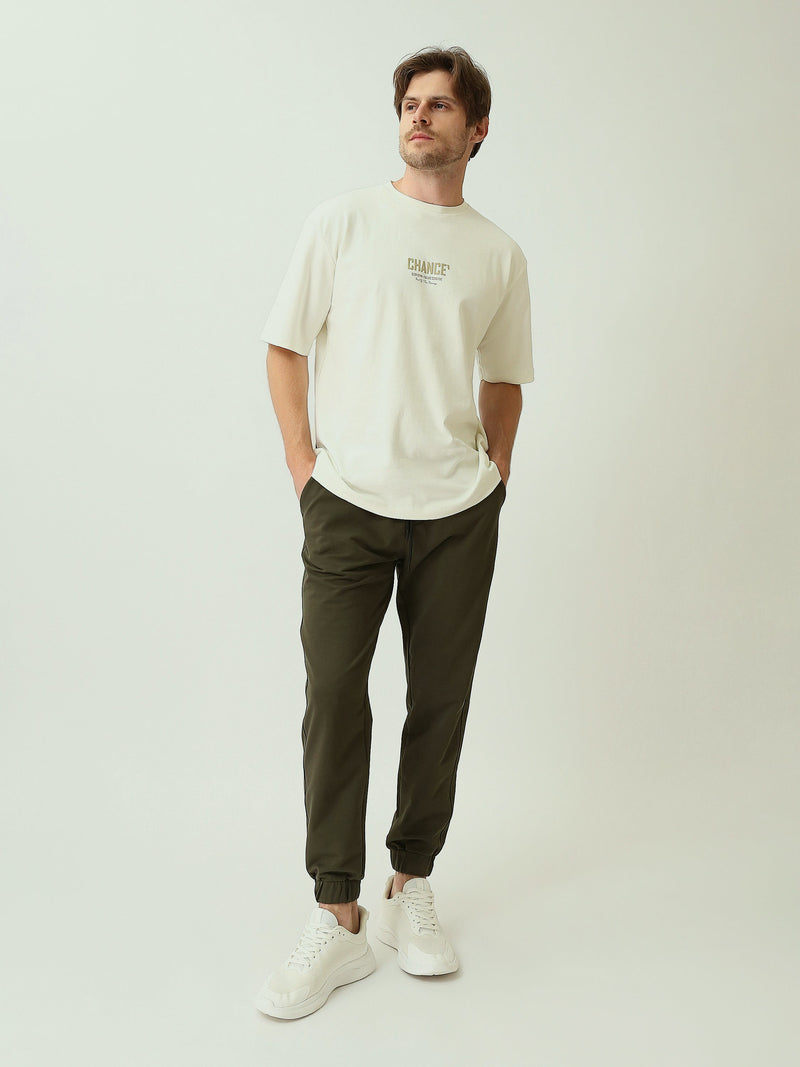 Jogger Homme à Taille Élastique et Bas Resserrés - SWP25GEBW24627TM1