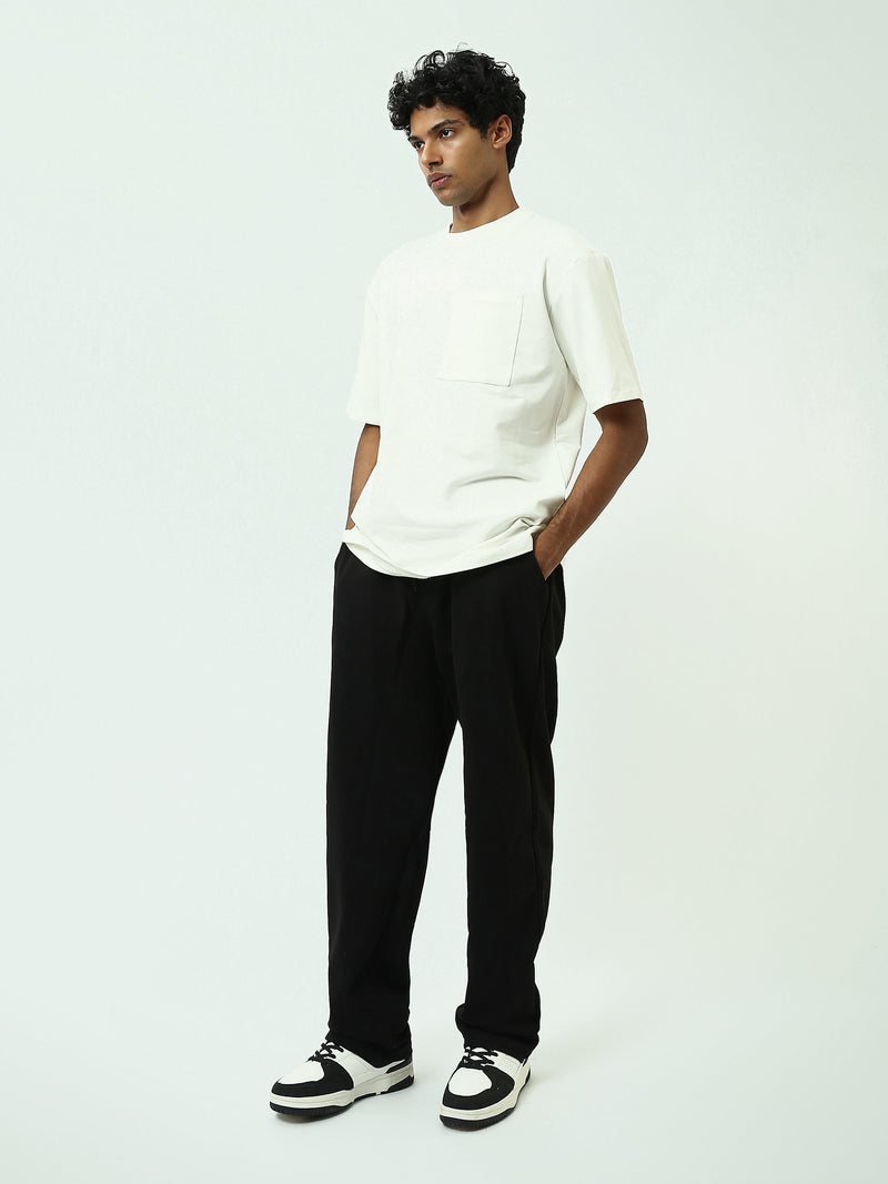 Pantalon Jogging Homme Loose Fit à Taille Élastique - SWP25GEBW24638TM1
