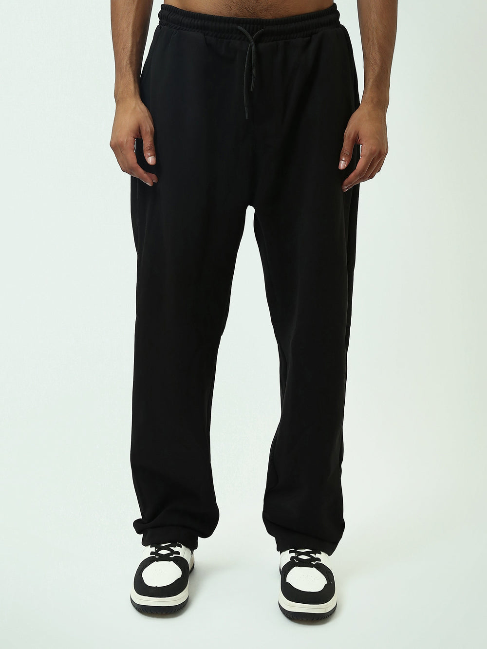 Pantalon Jogging Homme Loose Fit à Taille Élastique - SWP25GEBW24638TM1