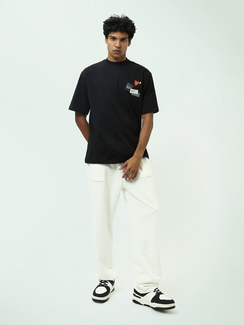 Pantalon Jogging Homme Loose Fit à Cordon de Serrage - SWP25GEBW24643TM1