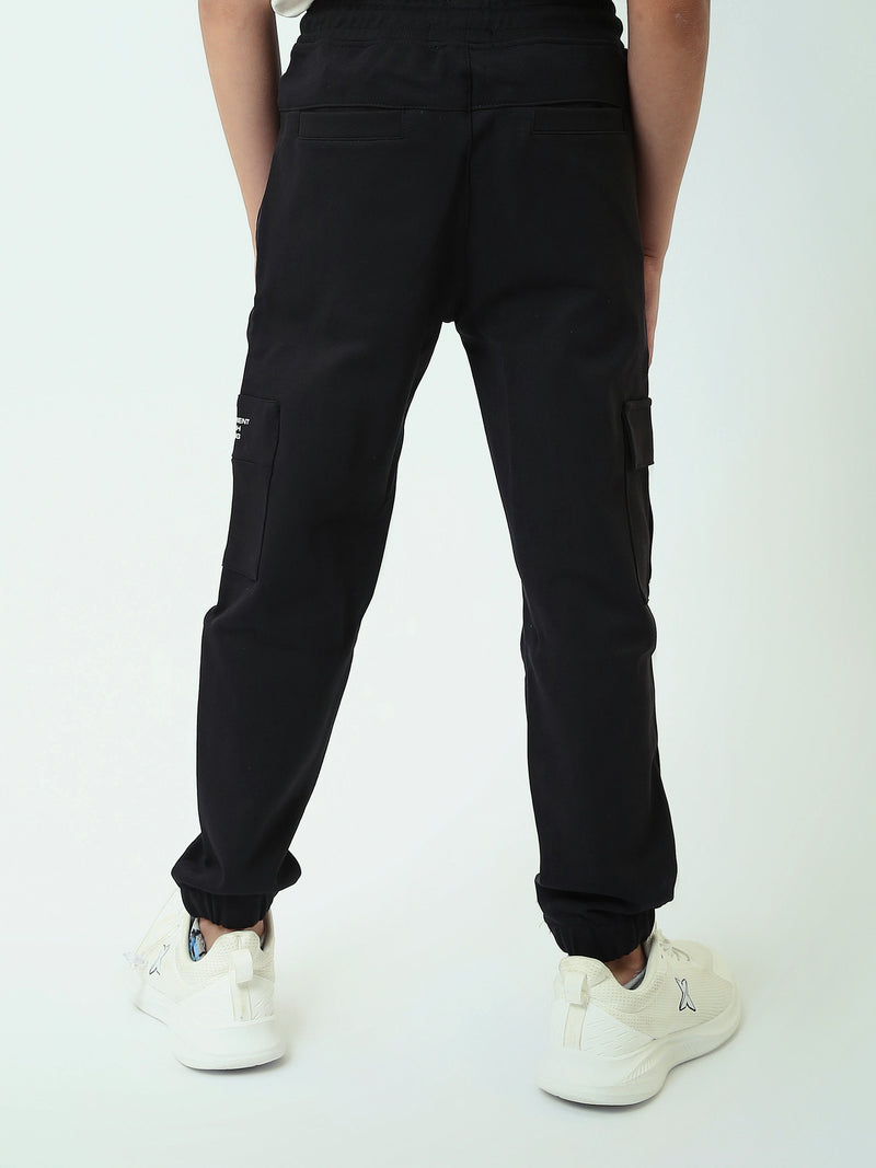 Pantalon Cargo Garçon à Taille Élastique – Style Sport & Casual - SWP25GEPS24601TB1