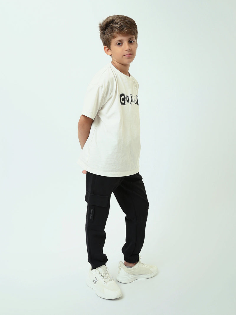 Pantalon Cargo Garçon à Taille Élastique – Style Sport & Casual - SWP25GEPS24601TB1