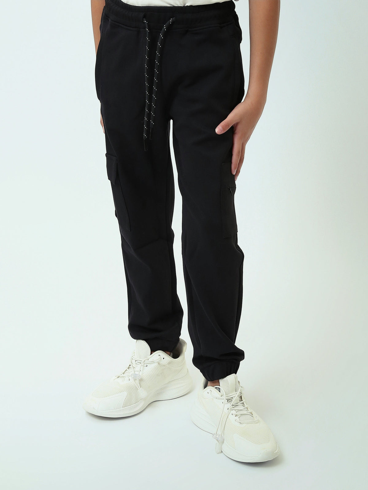 Pantalon Cargo Garçon à Taille Élastique – Style Sport & Casual - SWP25GEPS24601TB1