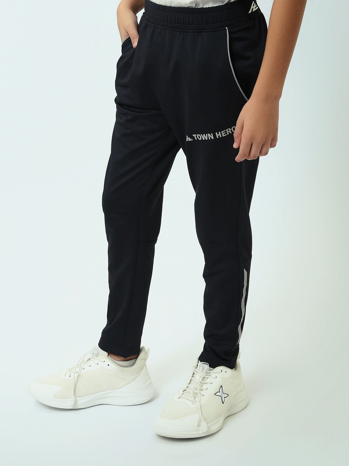 Pantalon de Jogging Garçon à Taille Élastique et Imprimé - SWP25GMBS24619TB1