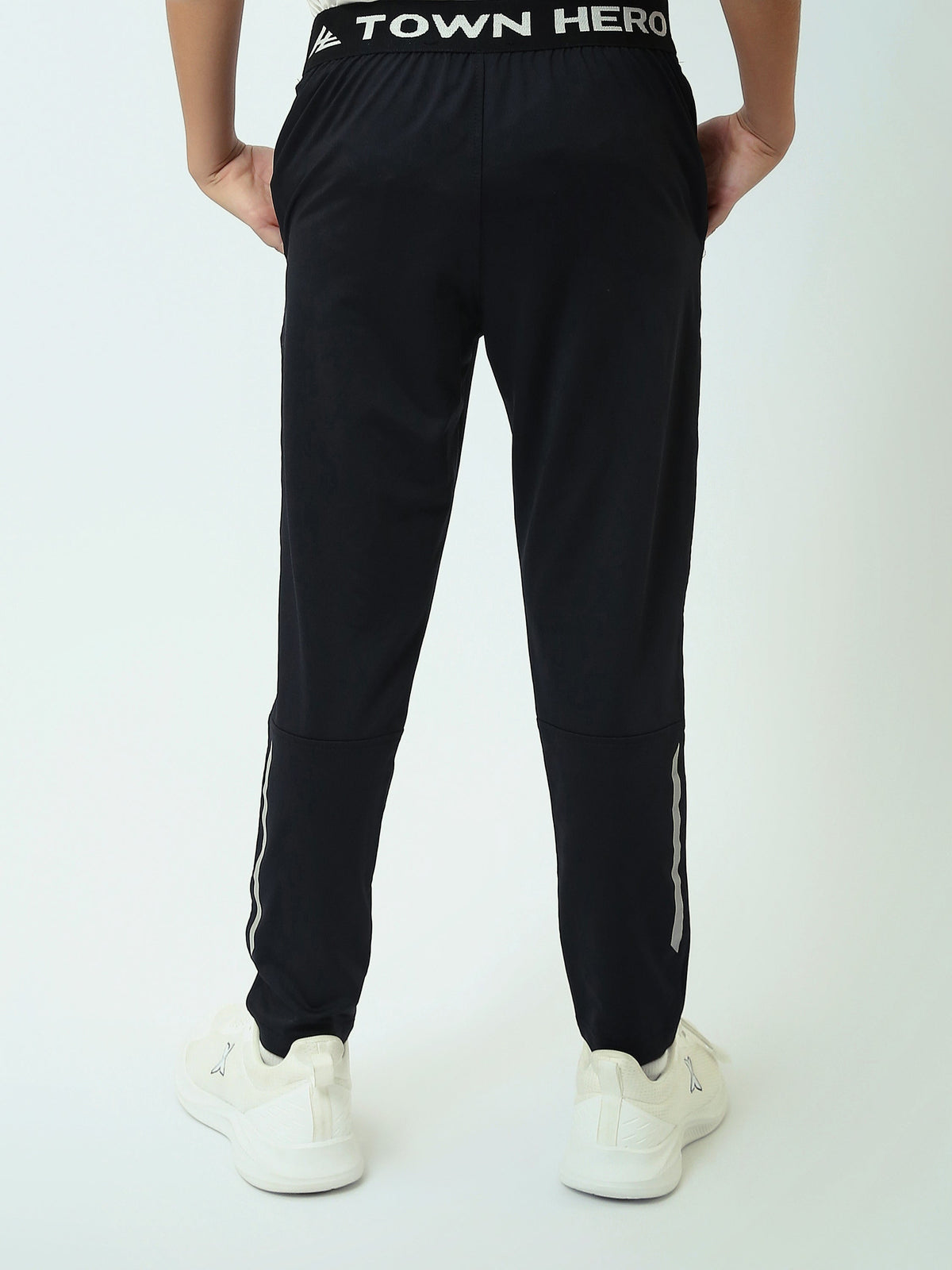 Pantalon de Jogging Garçon à Taille Élastique et Imprimé - SWP25GMBS24619TB1