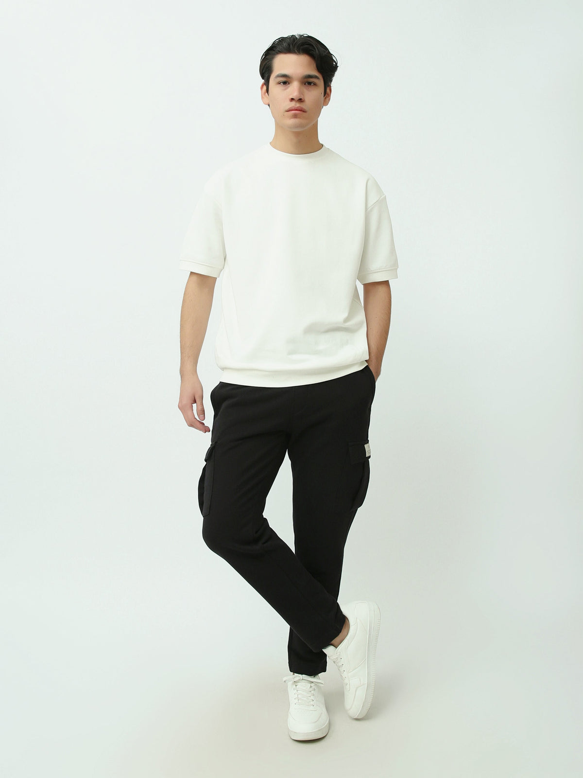 Pantalon de Sport Homme - Sweatpants Confortables avec Poches Cargo - SWP25GMBS24619TM1