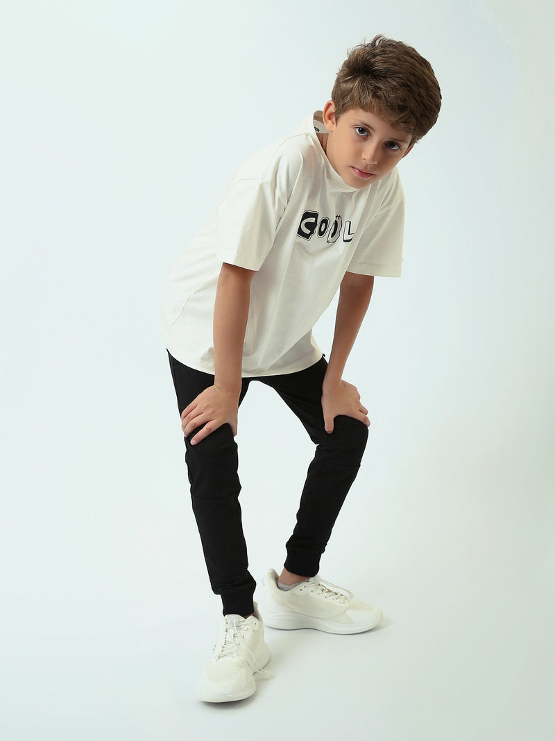 Pantalon de sport enfant avec taille élastique et poches latérales – SWP25GMPS24618TB1