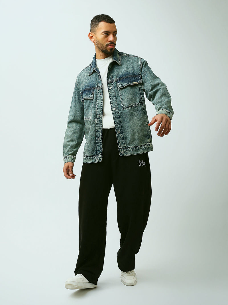 Pantalon Jogger Large Homme à Taille Élastique – Style Casual - SWP26SEPW24646TM1