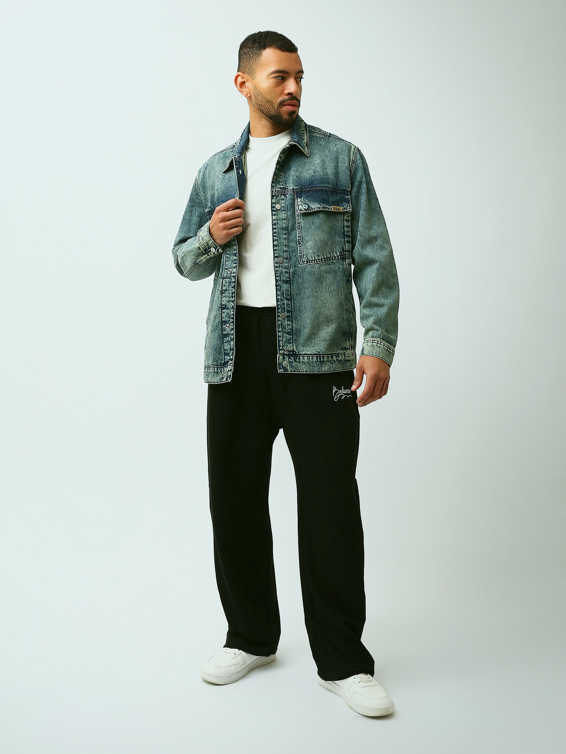 Pantalon Jogger Large Homme à Taille Élastique – Style Casual - SWP26SEPW24646TM1