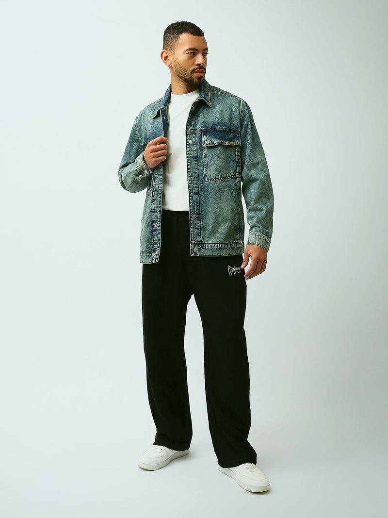 Pantalon Jogger Large Homme à Taille Élastique – Style Casual - SWP26SEPW24646TM1