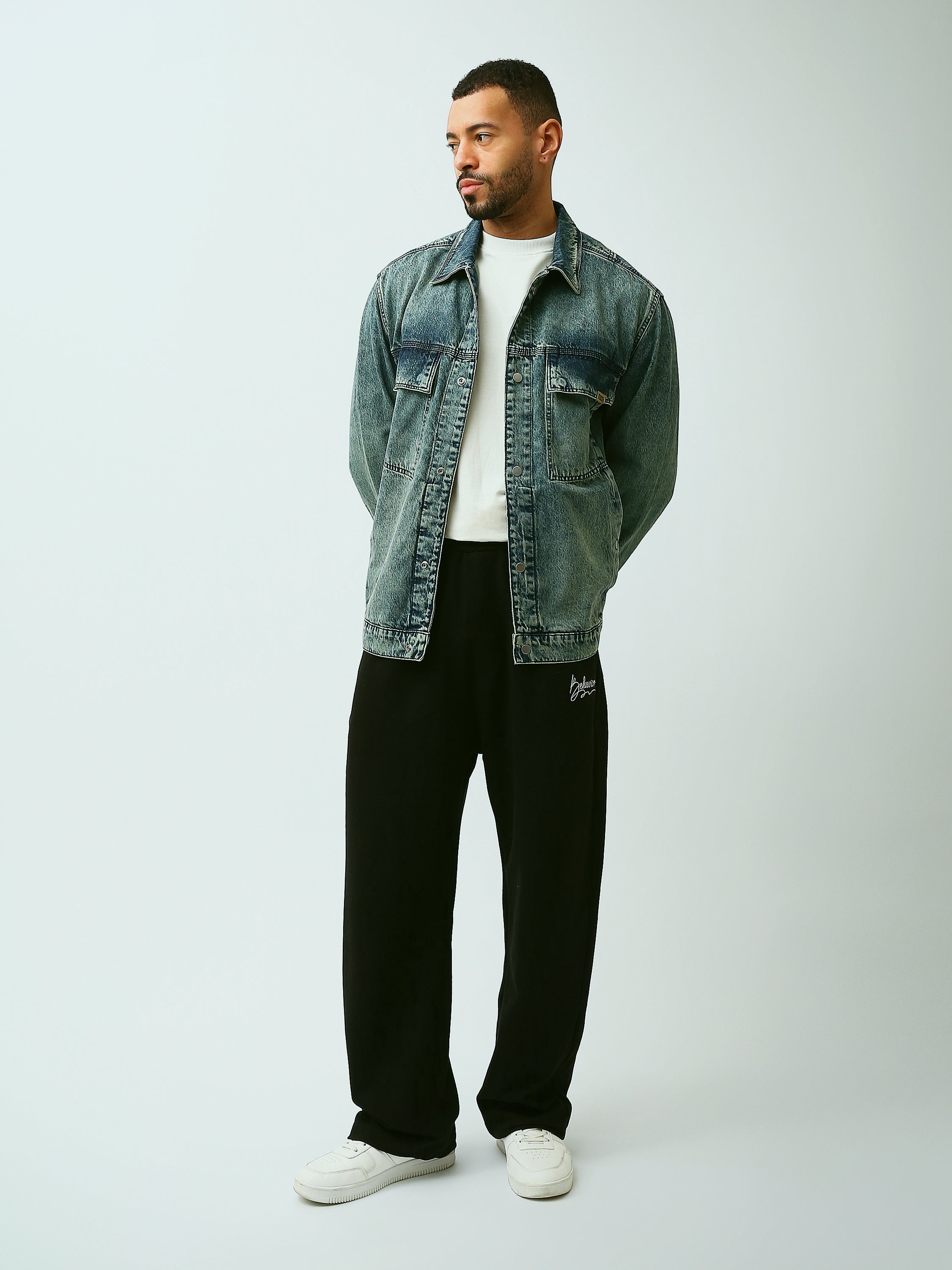 Pantalon Jogger Large Homme à Taille Élastique – Style Casual - SWP26SEPW24646TM1