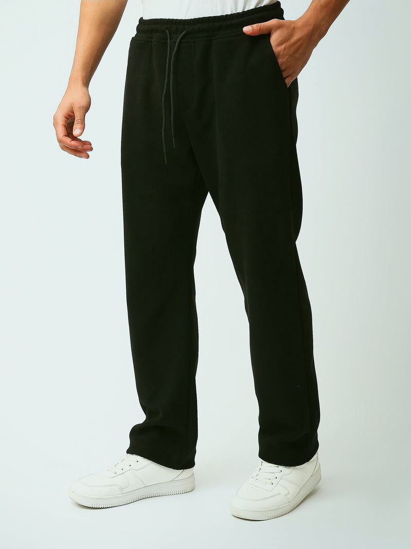 Pantalon Jogger Homme Coupe Droite à Cordon – Style Casual - SWP26WCES24634TM1