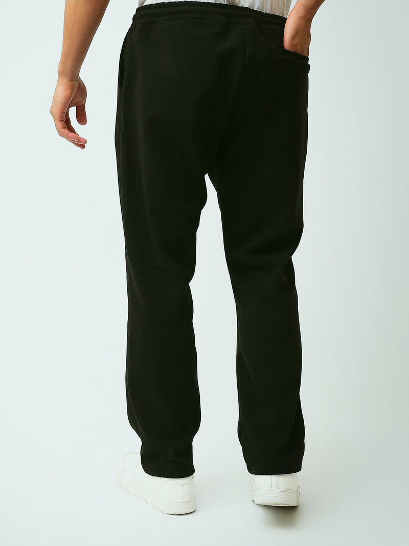 Pantalon Jogger Homme Coupe Droite à Cordon – Style Casual - SWP26WCES24634TM1