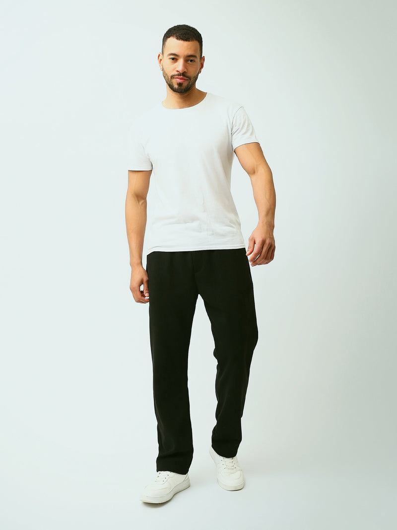 Pantalon Jogger Homme Coupe Droite à Cordon – Style Casual - SWP26WCES24634TM1