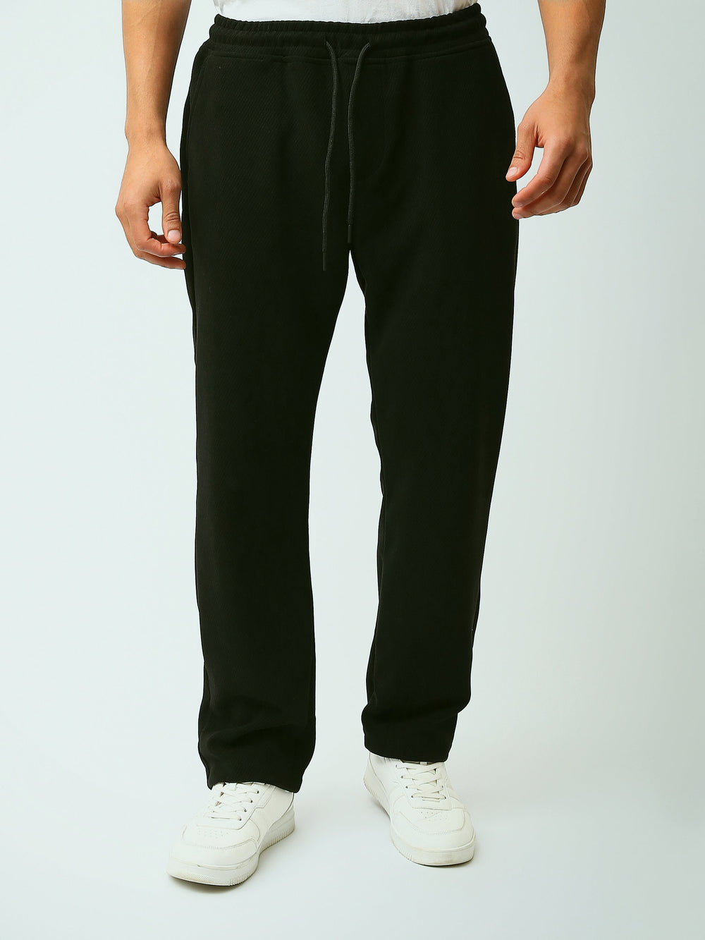 Pantalon Jogger Homme Coupe Droite à Cordon – Style Casual - SWP26WCES24634TM1
