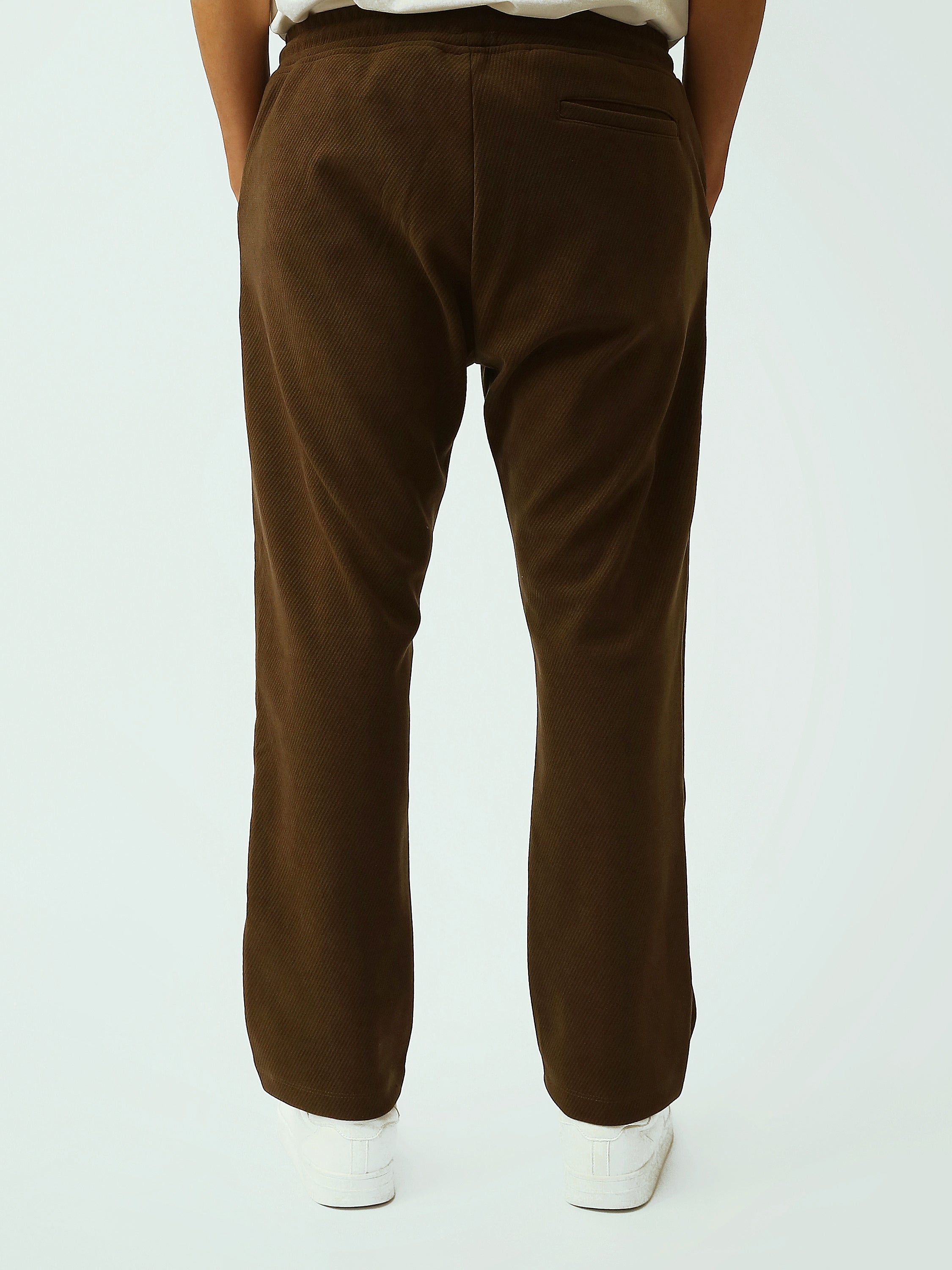 Pantalon Jogger Homme Coupe Droite à Cordon – Style Casual - SWP26WCES24634TM1