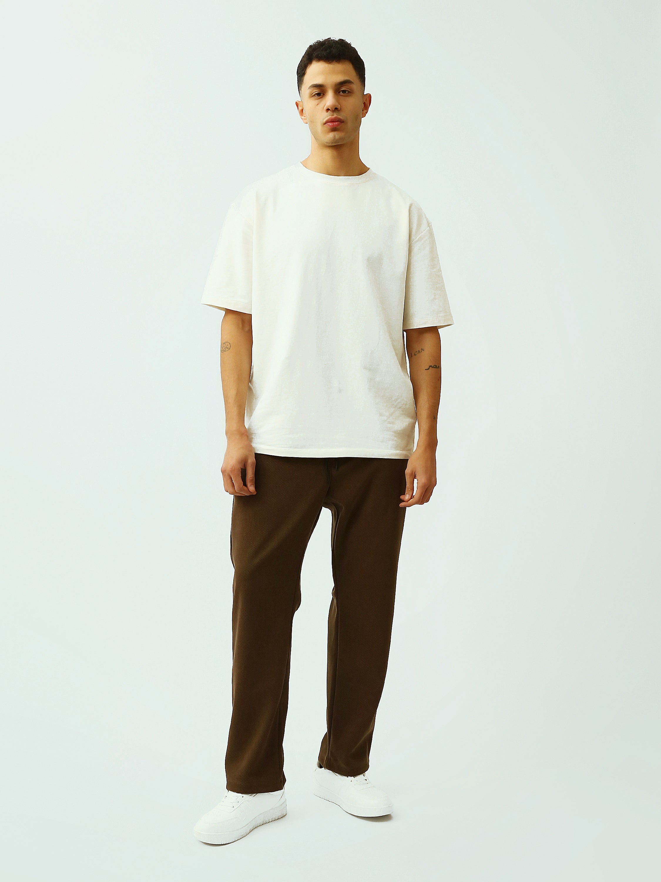 Pantalon Jogger Homme Coupe Droite à Cordon – Style Casual - SWP26WCES24634TM1