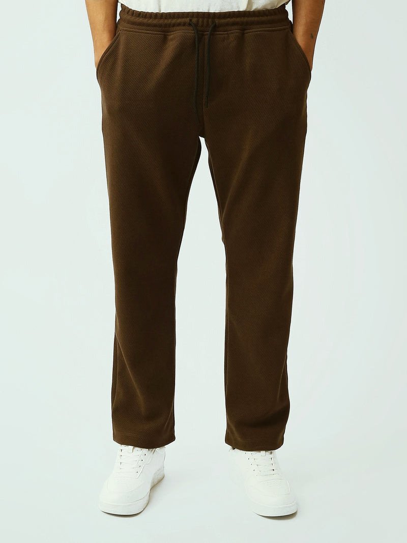 Pantalon Jogger Homme Coupe Droite à Cordon – Style Casual - SWP26WCES24634TM1