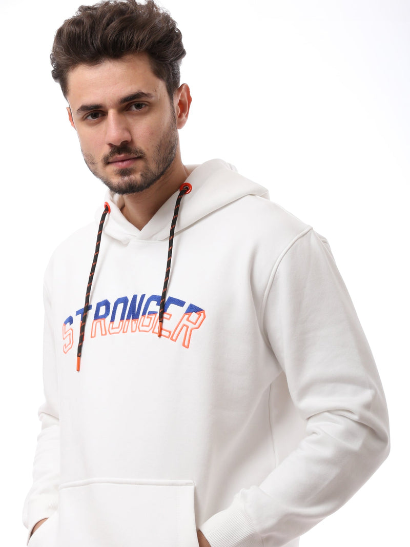Sweat à capuche "Stronger" pour homme - Confort et style sportif - SWS24WHEK26030TM1